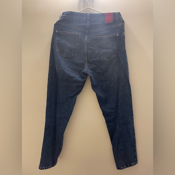ZARA medium wash blue jeans sz 28 - Picture 2 of 3